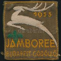 1933 Jamboree cserkész felvarró, 5,5×5 cm