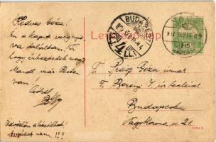 1907 Vác, Budapesti főút, Góts J. Viktor üzlete. W. L. (?) No. 20. (EK)