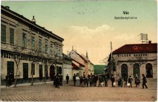 1910 Vác, Széchenyi utca, Zilzer Sándor, Tragor Ignác és Fia üzlete