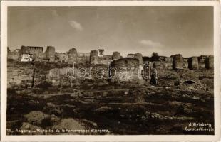 Ankara, Angora; Muraille de la fortresses / fort ruins. J. Weinberg photo