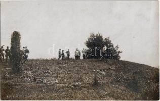 1907 I. Ferenc József és a vezérkar a hadgyakorlaton. Phot Alois Beer / K.u.k., Franz Joseph and his military staff at the training. photo