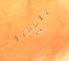 Glashütte 14 K, duplafedelű, arany zsebóra. Jelzett tokkal, javításra szoró szerkezettel. / 14 gold ...