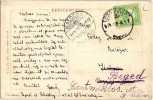 1913 Csongrád, Tisza part. W. L. Bp. 4075. (fl)