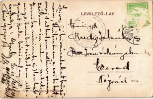 1915 Pinc, Ipoly-Pinc, Pinciná; Ipoly folyó, kastély / Ipel river, castle (Rb)