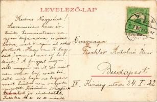 1907 Barcs, Széchenyi utca, szekér. W. L. 133. (fl)