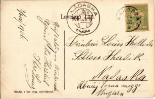 1906 Bakóca, Gr. Majláth kastély. Kiadja a Keresztény Fogyasztási Szövetkezet