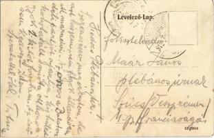 1912 Balatonfüred, Kápolna, sokaság