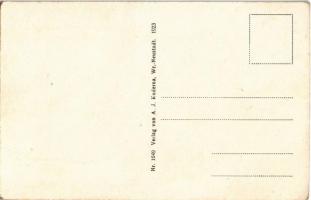 Savanyúkút, Sauerbrunn; Kriegerdenkmal mit Bahnhof / Hősök szobra és vasútállomás / military heroes ...