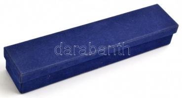 Dekoratív csigás levélbontó kés, h: 23 cm