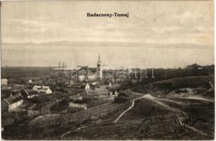 1905 Badacsonytomaj, látkép templommal. Kiadja Weisz József (fl)