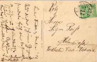 1912 Savanyúkút, Sauerbrunn; Bank nyaraló. Hönigsberg Frigyes kiadása / Villa