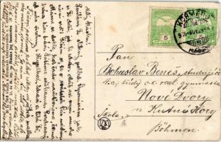 1916 Körmend, Vasútállomás / Bahnhof / railway station (EK)