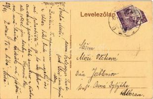 1917 Lövő, Fő utca, Római katolikus templom. Kálmán fényirda