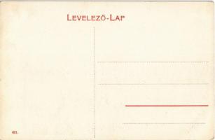 Szabadka, Subotica; Honvéd laktanya udvara katonákkal / military barracks' courtyard with soldi...