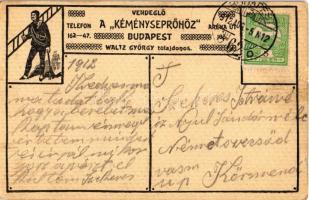 1912 Budapest VI. Waltz György Vendéglője a Kéményseprőhöz, étterem kertje, zenekar, muzsikusok, pin...