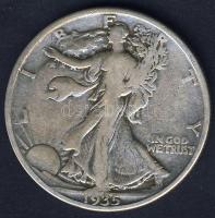 USA 1935S 1/2$ Ag "Walking" T:3