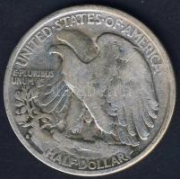USA 1935S 1/2$ Ag "Walking" T:3