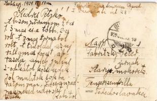 1929 Budapest XII. Svábhegy, Fogaskerekű vasút felső állomása a BSzKRt új villamosmozdonyával, Svábh...