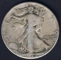 USA 1942. 1/2$ Ag "Walking" T:3