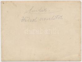 ~1905 Govasdia, Govajdia; bányászok csoportképe / miners - 2 db régi fotó / 2 photos