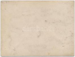 ~1905 Govasdia, Govajdia; bányászok csoportképe / miners - 2 db régi fotó / 2 photos