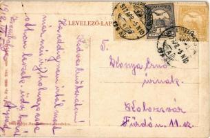 1912 Zsombolya, Hatzfeld, Jimbolia; Gróf Csekonics kastély. W. L. Bp. 6652. Kiadja Bundy Ferenc / ca...