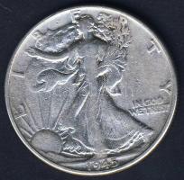 USA 1945. 1/2$ Ag "Walking" T:3