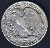 USA 1945. 1/2$ Ag "Walking" T:3