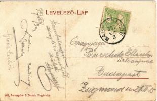 1907 Nagykomlós, Comlosu Mare; Herzoglich San Marco'sches Kloster / San Marco hercegnő féle leá...