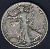 USA 1935. 1/2$ Ag "Walking" T:3 ph.