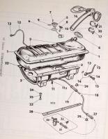 Skoda S100, S100L,S110L (de Luxe) személygépkocsi alkatrészkatalógusa. Bp.,én.,Autó- és Alkatrészker...