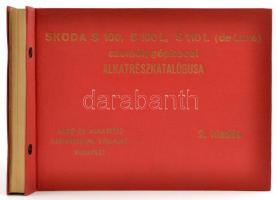 Skoda S100, S100L,S110L (de Luxe) személygépkocsi alkatrészkatalógusa. Bp.,én.,Autó- és Alkatrészker...