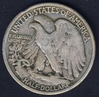 USA 1935. 1/2$ Ag "Walking" T:3 ph