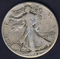 USA 1942. 1/2$ Ag "Walking" T:3 ph.