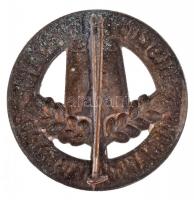 Német Harmadik Birodalom 1933. "Jugend im Kampf um Arbeit und Boden" fém jelvény (31mm) T:...
