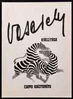 cca 1987 Vaserely kiállítás - Csepei gyűjtemény, ny. n., 41x29 cm+Vasarely-kiállítás - Csepei gyűjte...