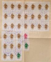 1945 Baranya megyei árvaszék véghatározat okmánybélyegekkel