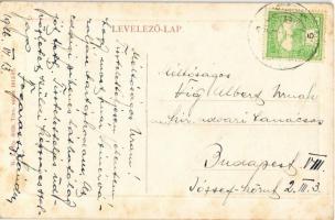 1916 Szinérváralja, Seini; Piac tér, Római katolikus templom, Görögkatolikus templom, Markovits Lázá...