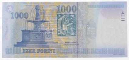 1998. 1000Ft "DC 9052706" T:I / 
Hungary 1998. 1000 Forint "DC 9052706" C:UNC
...