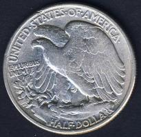USA 1946. 1/2$ Ag "Walking" T:3 kis ph