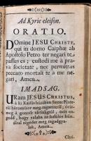 (Kiss) Kyss Imre: Három Szép Imádságos Könyvecske Az Első régen németből magyarrá fordittatott. A Má...