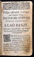(Kiss) Kyss Imre: Három Szép Imádságos Könyvecske Az Első régen németből magyarrá fordittatott. A Má...