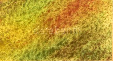 Zöld Anikó (1942-): Római táj. Pasztell, papír, jelzett, üvegezett keretben, 39×33 cm