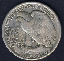 USA 1943. 1/2$ Ag "Walking" T:3 kis ph