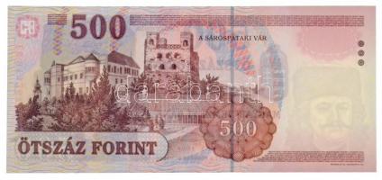1998. 500Ft "EB 9142670" T:I / 
Hungary 1998. 500 Forint "EB 9142670" C:UNC
Ad...