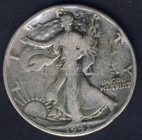 USA 1943. 1/2$ Ag "Walking" T:3 ph.