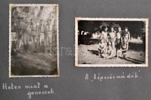 1931-38 Több, mint 100 cserkész fotó a Kőrösi Csoma Sándor és Hunyadi Mátyás cserkészcsapat, a Turul...
