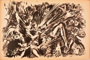 Frans Masereel Remember!
Berne, (1946.) Herbert Land. 27 t. (26 egész oldalas fametszet) Első kiadá...