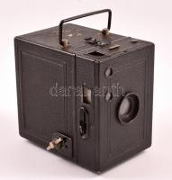 Zeiss Ikon Box Tengor 6x9 cm rollfilmes kamera Goerz Frontar objektívvel. Kopott felirattal.