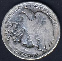 USA 1943. 1/2$ Ag "Walking" T:3 ph